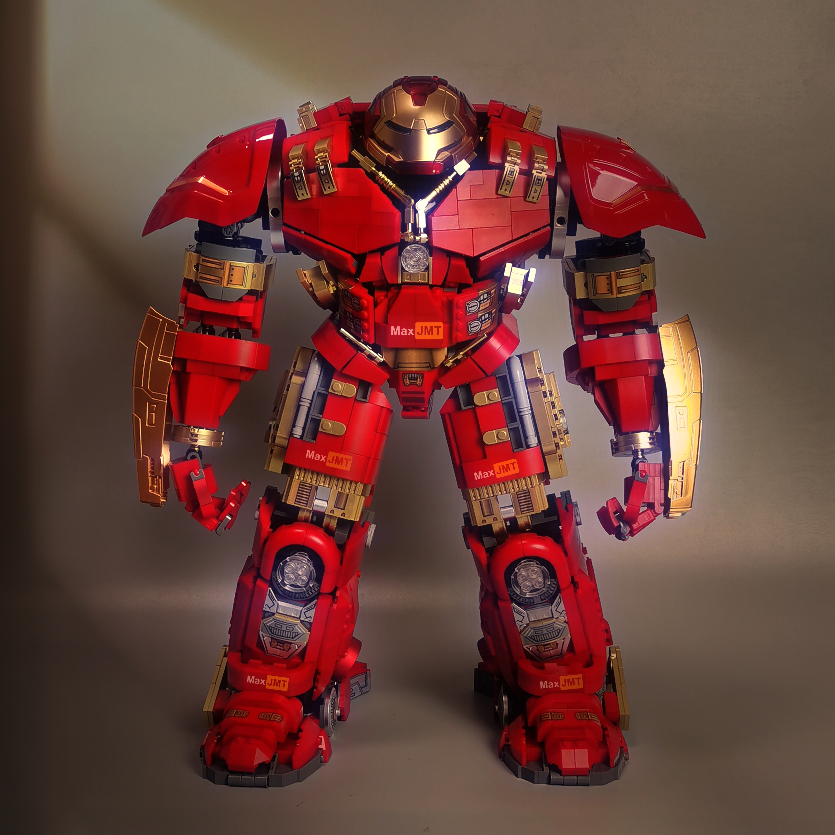 k盒子mk44反浩克装甲,k盒新品反浩克装甲拼搭