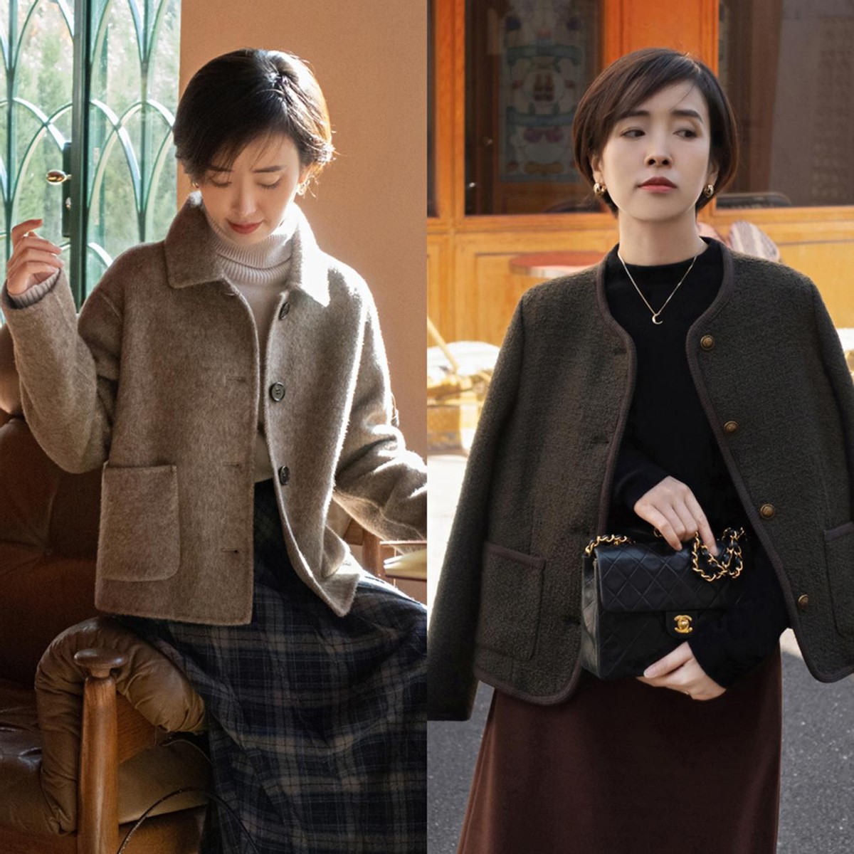 女人过了几岁就应该穿成熟一点的,女人要想穿得好外套不重要