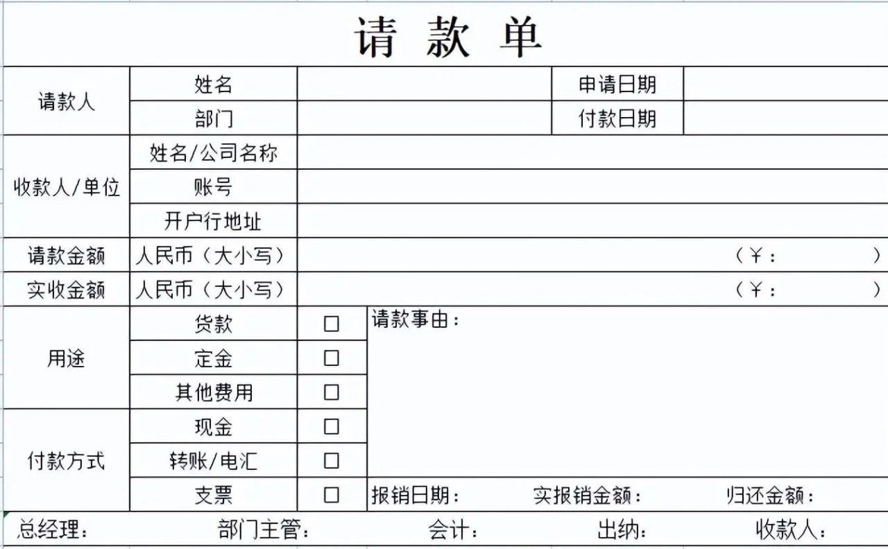 出纳必备的10个表格模板,企业出纳流水账目表格模板