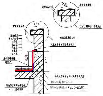 地下防水工程的细部防水构造内容,屋面防水工程的刚性防水如何施工