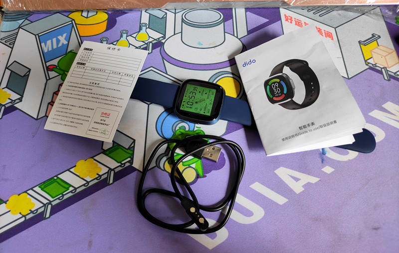 didof11s手环性能评测,dido血压手表测评推荐