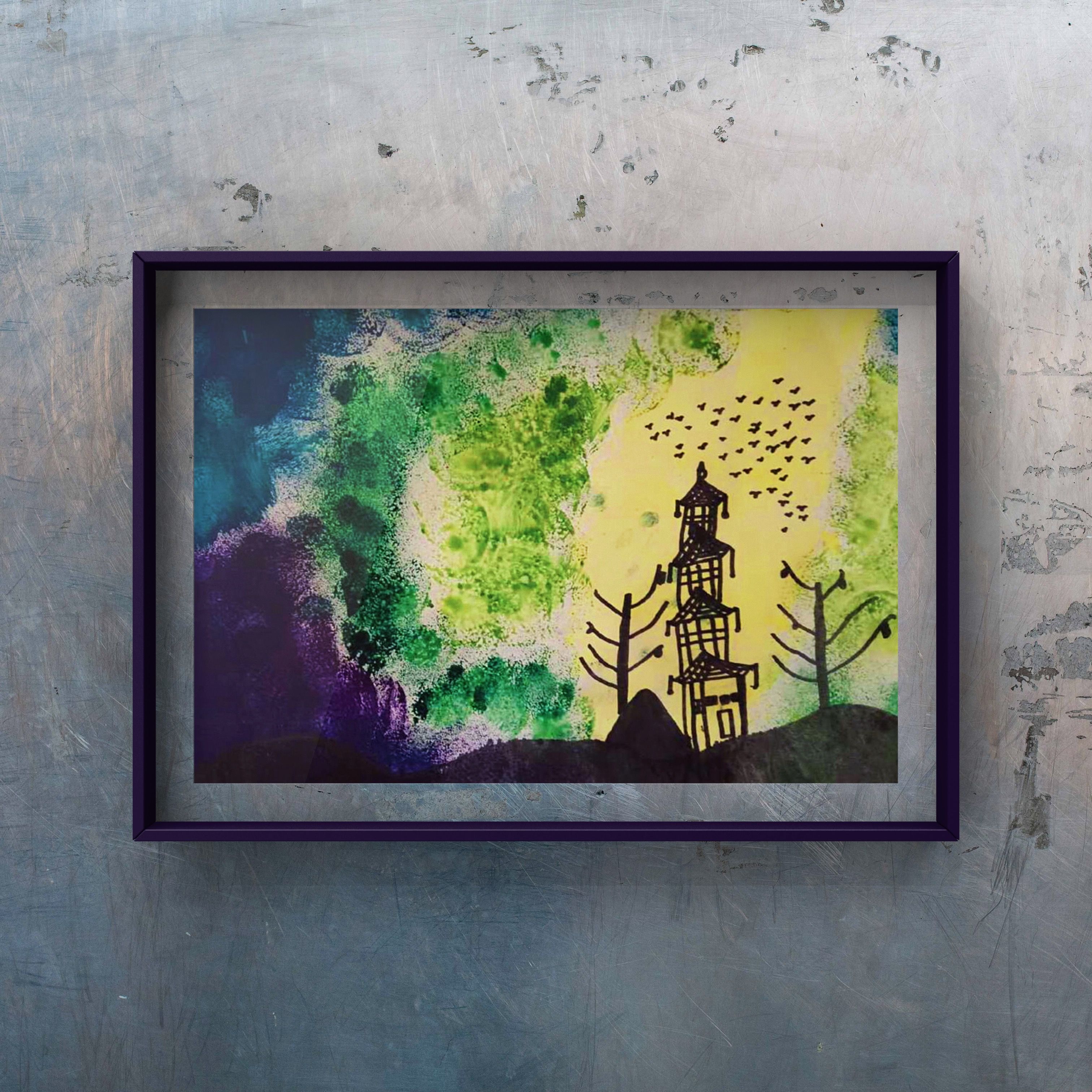 孩子学画画从哪里开始学起,孩子学画画自己却画不出来