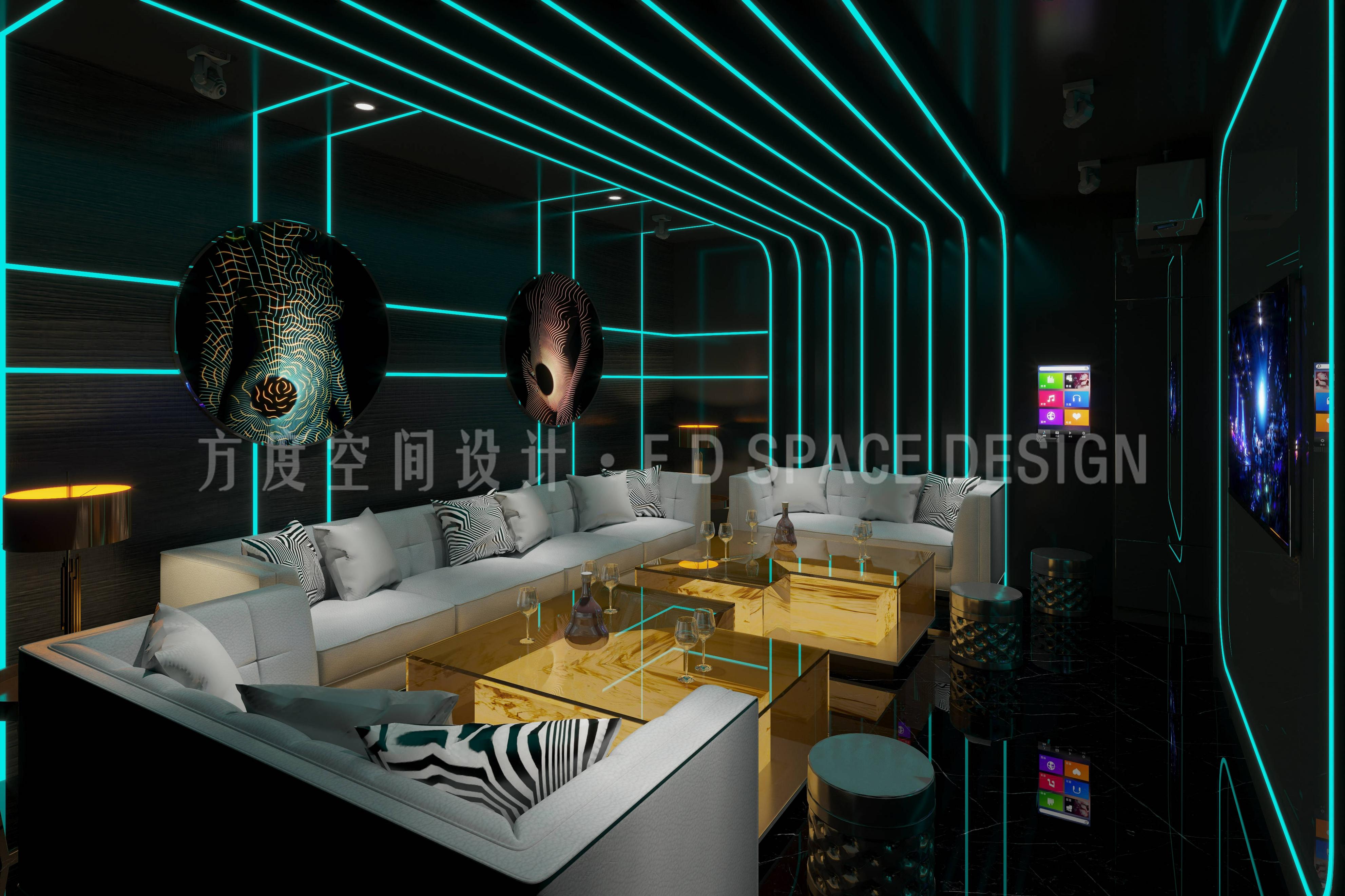 ktv设计装修费用标准,ktv装修设计师多少钱一平方