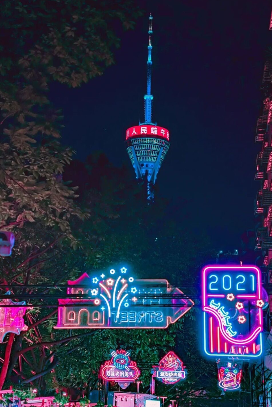 成都上新被施了魔法的“无蚊公园”!逛朋克风夜市、奇异洞穴书店