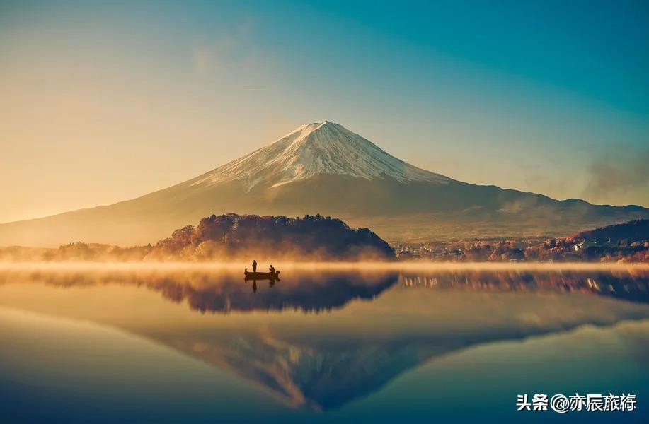 日本富士山樱花季旅游,日本富士山樱花风景