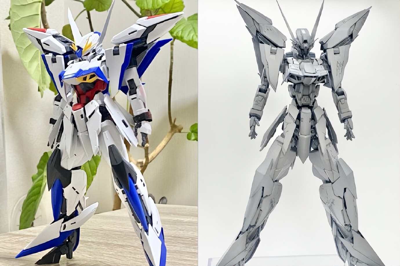 高达魔改模型图片,高达模型改色大全