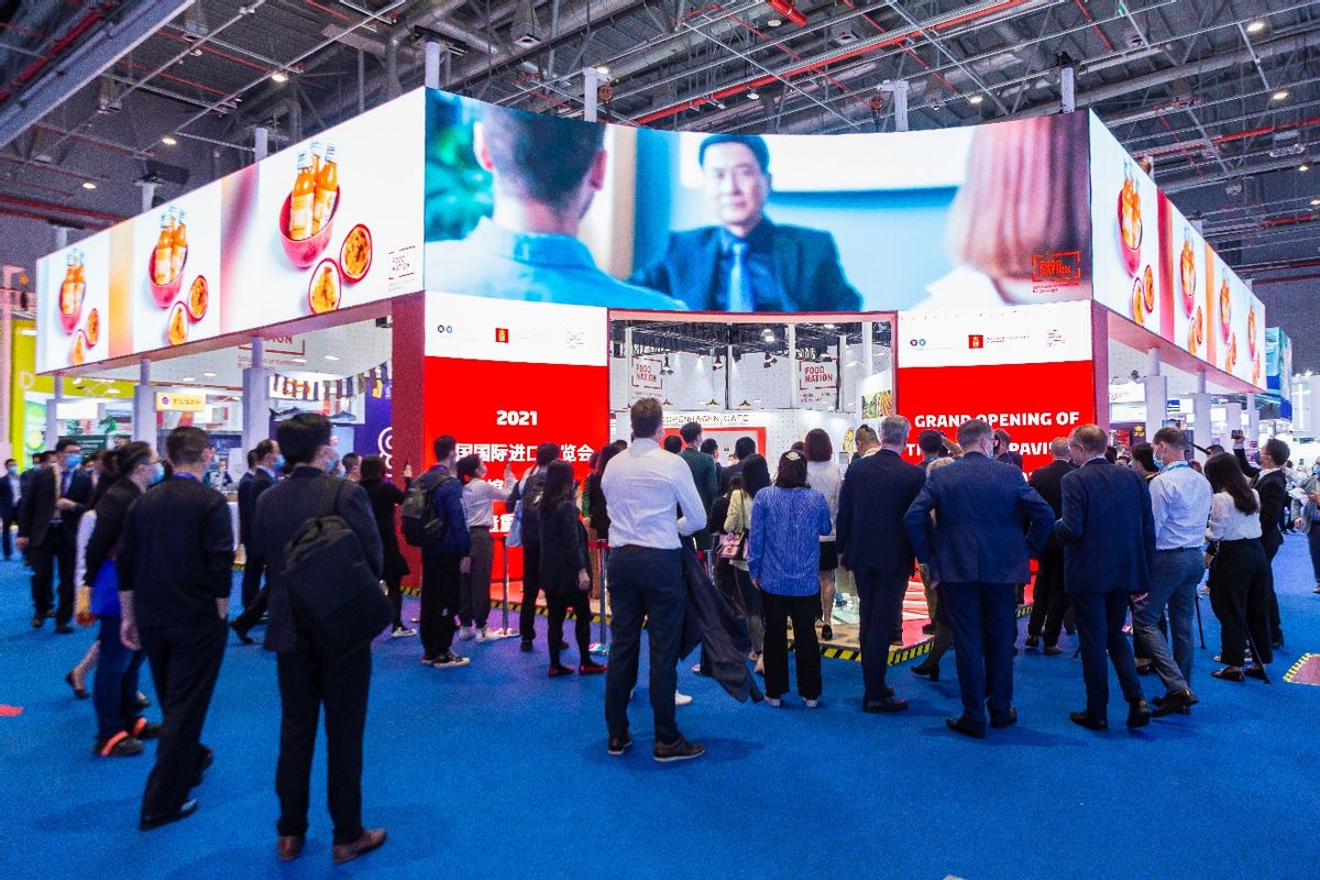 进博会丹麦,丹麦展