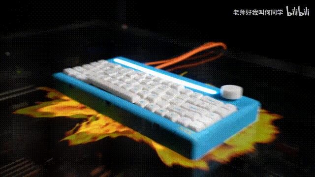 “鸽王”何同学喜提B站热搜第一，凭会自己打字的键盘一鸣惊人？