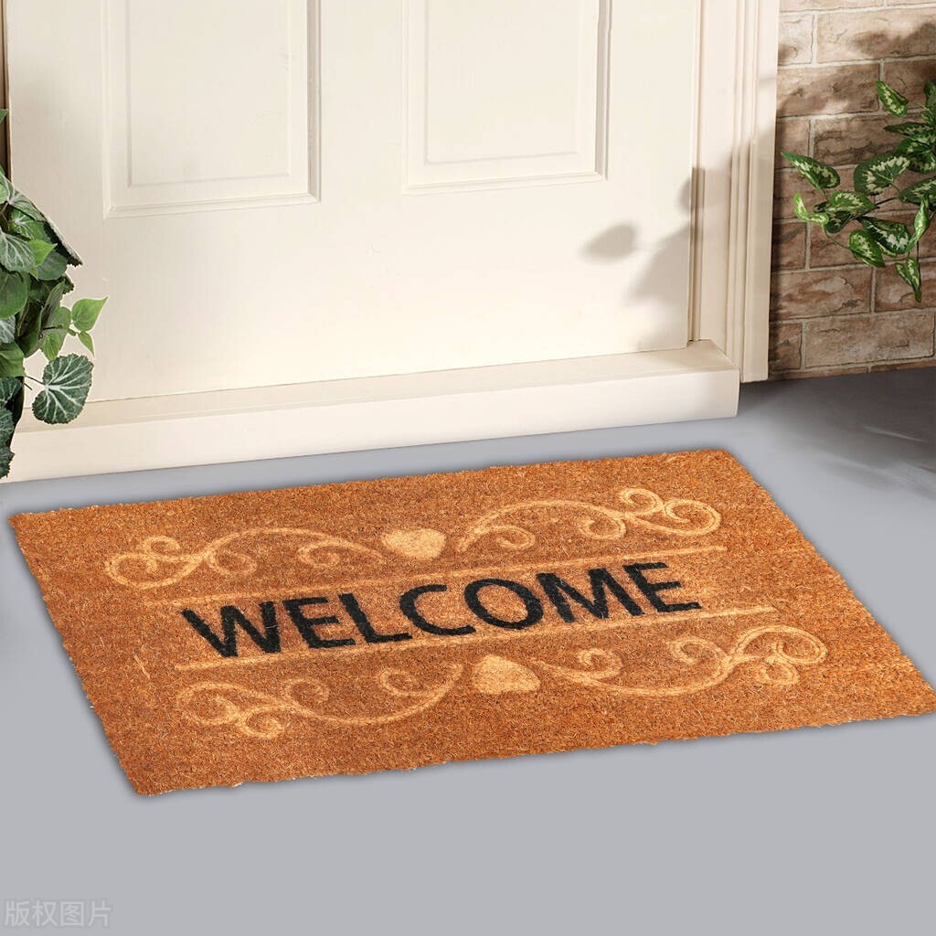 家里的门垫有讲究吗,门垫应该放在门外还是室内
