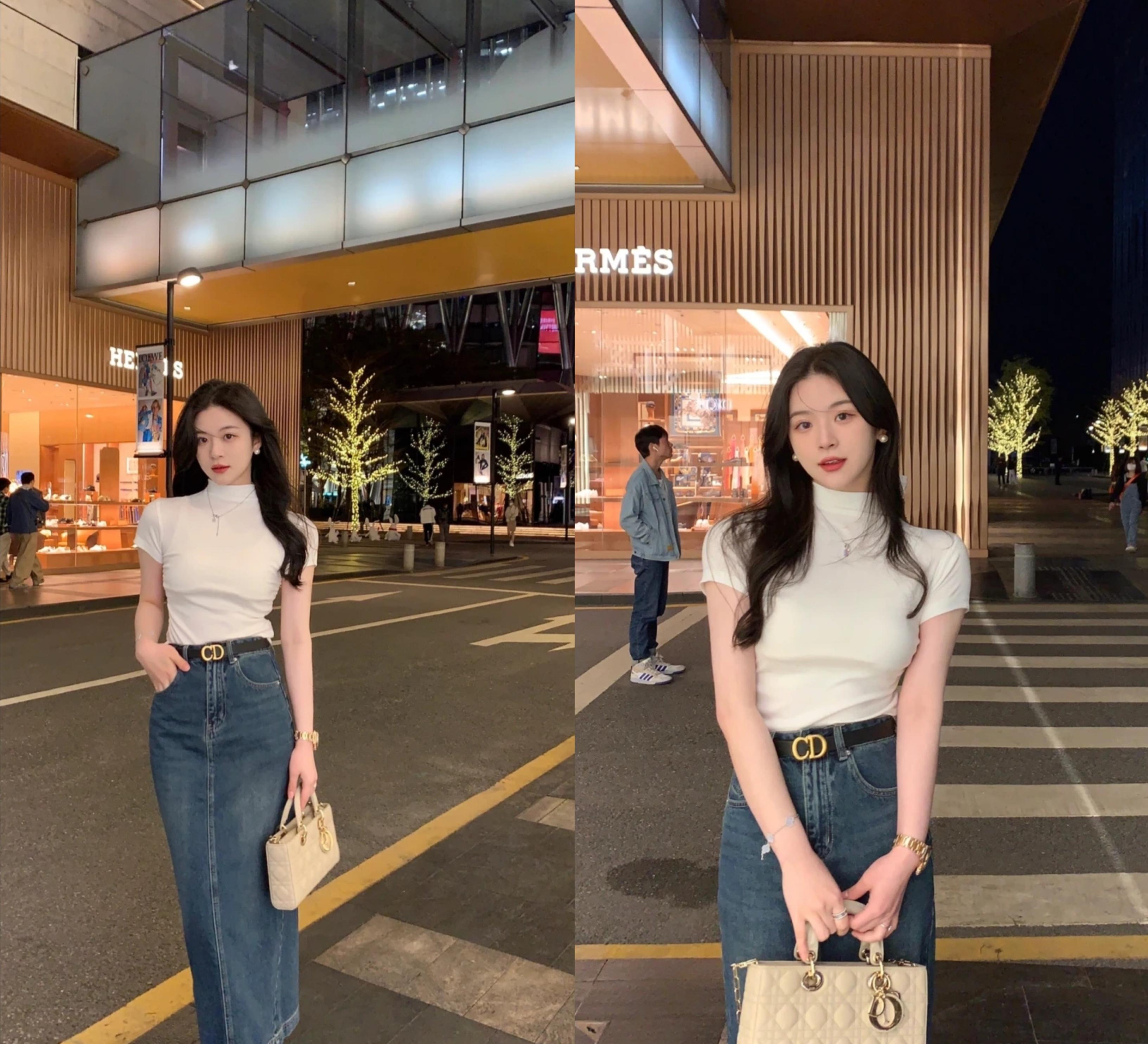 夏天裙子推荐不要碎花裙,夏天裙子牛仔裙