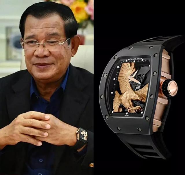 柬埔寨首相洪森的名表,柬埔寨首相洪森戴什么手表