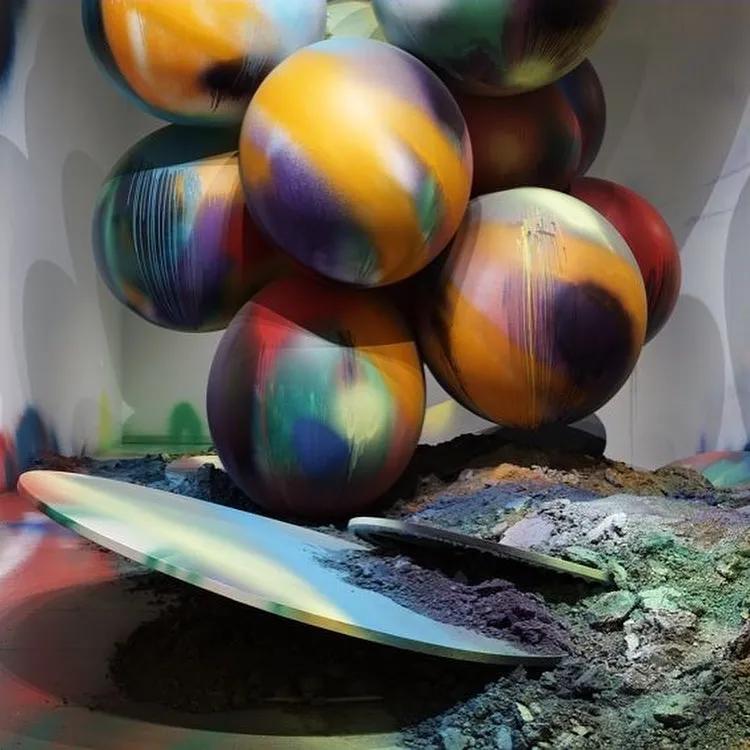 “垃圾创作”狂卖500万，网友忍不住群嘲：污染环境，这也叫艺术