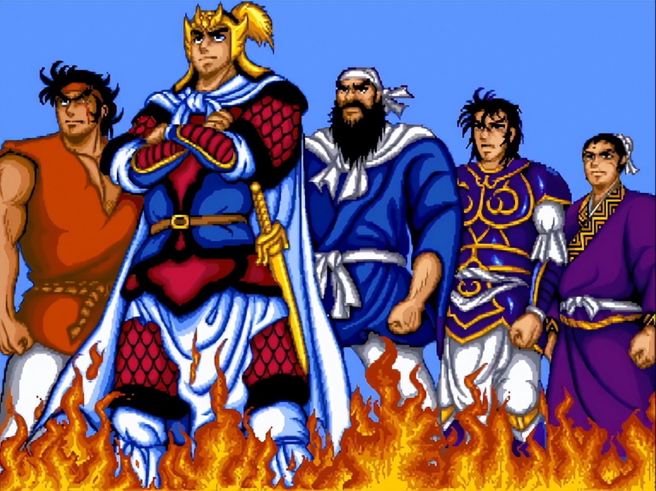 街机吞食天地1代武将资料,街机游戏吞食天地2bgm对比