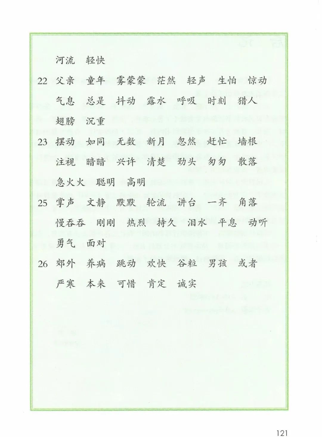 电子课本|人教部编版教材小学语文三年级（上册）课本-暑假预习