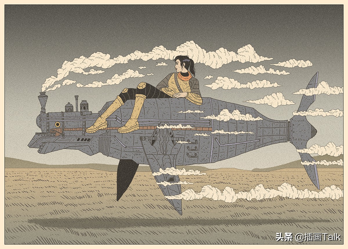 瑞士插画师DexterMaurer，微妙的和谐感