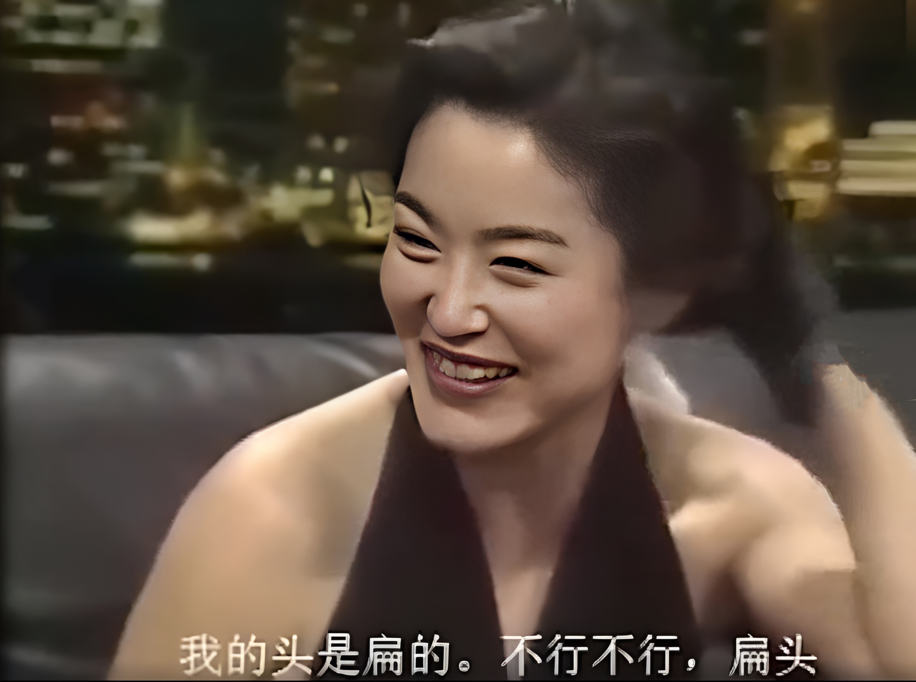 娱乐圈扁头发型,娱乐圈的扁头盘点