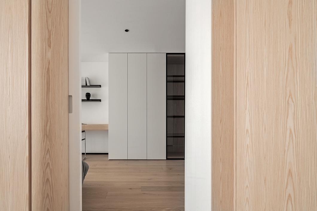 原木极简温暖风,极简原木风侘寂