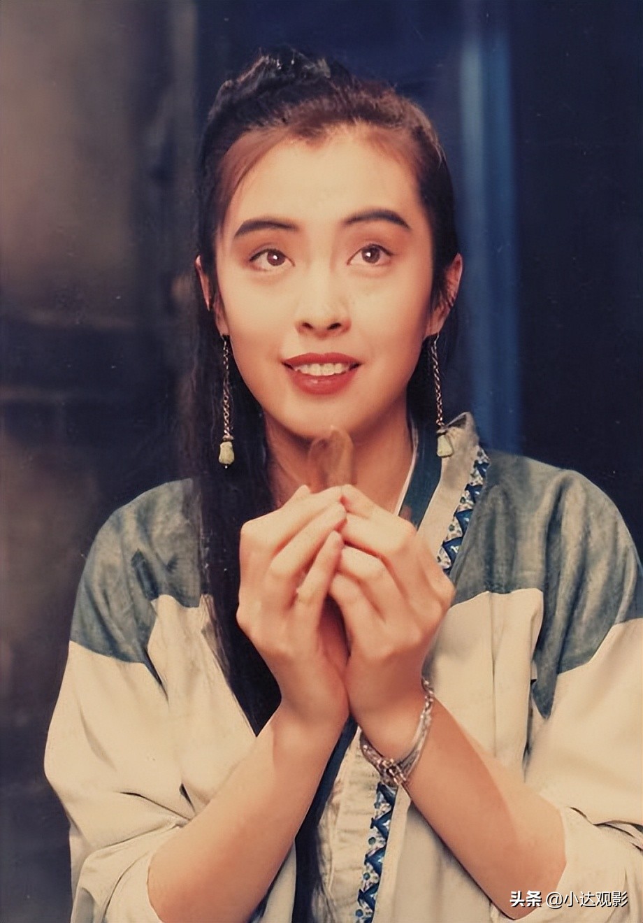 王祖贤头像复古港风照片,港台怀旧金曲王祖贤