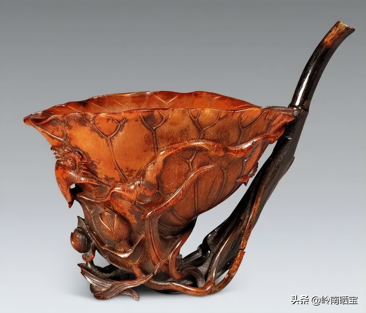 犀角的艺术品欣赏,犀角的药用和角雕艺术