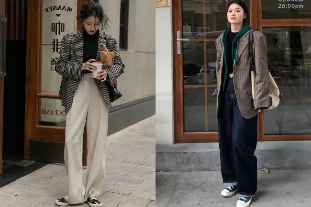 冬季露腿穿搭才真时髦,遮腿型的冬季穿搭