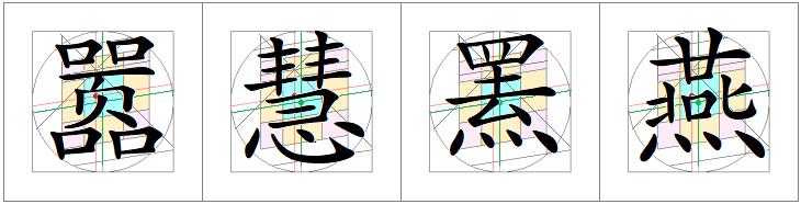 汉字书写的重心,汉字的重心是什么
