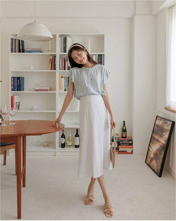 夏季蓝色搭配高级感,高级感蓝色夏季