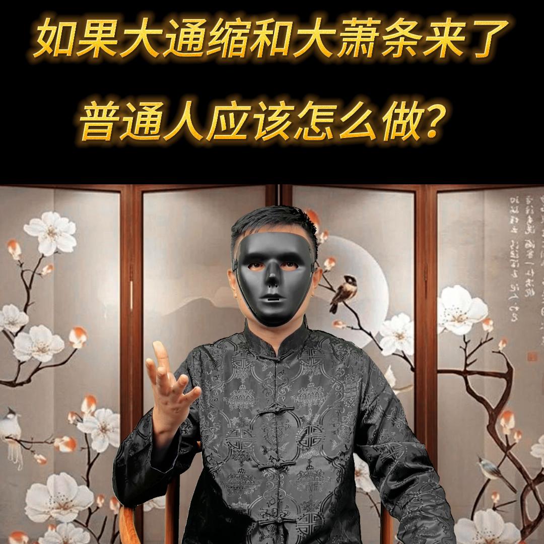 大通缩大萧条怎样应对,大通缩大萧条普通人如何应对