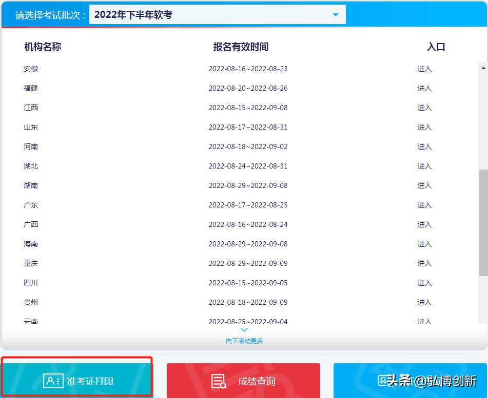 2022下半年软考准考证打印常见问题
