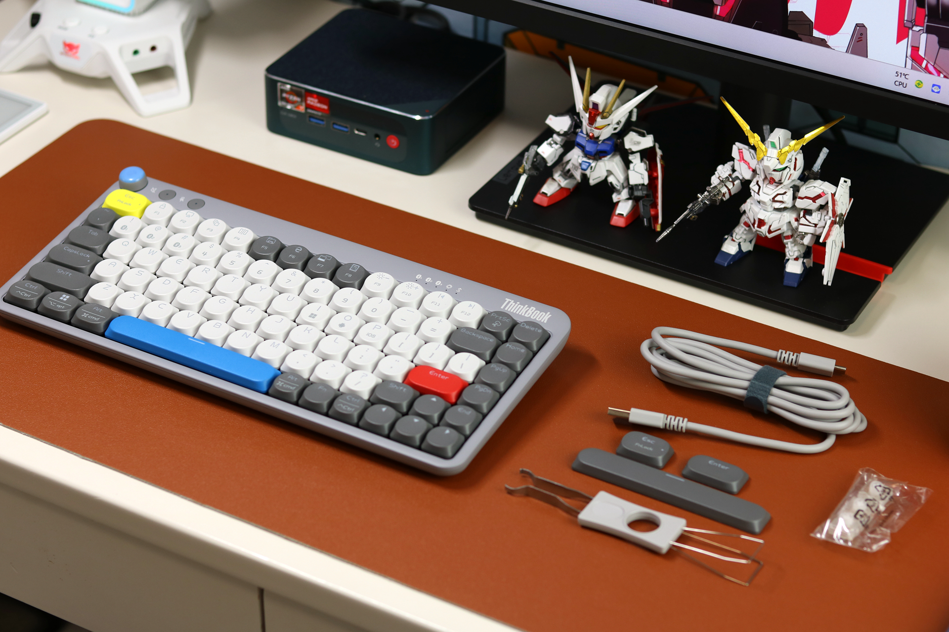 thinkbook机械键盘kbpro,thinkbook14超薄智能键盘如何使用