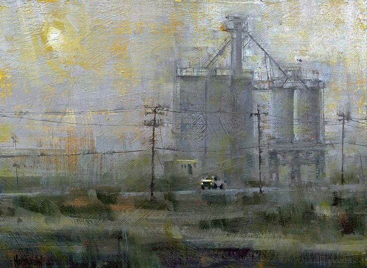 美国画家delbertgish油画作品欣赏,美国现代印象派女画家