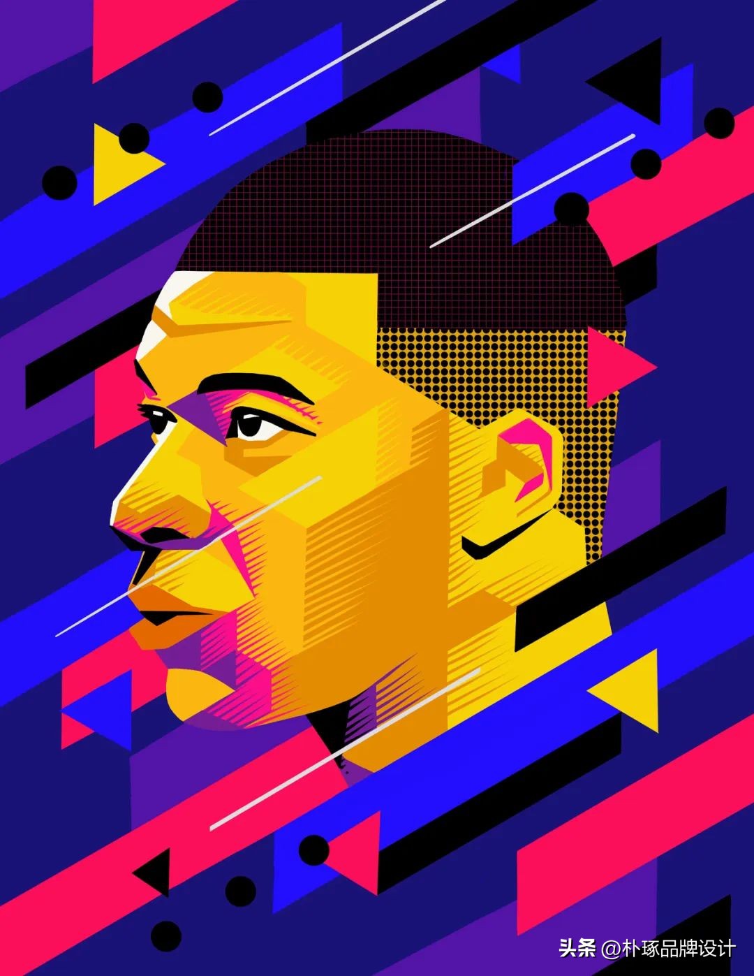 足球运动员手绘图,足球运动员海报设计