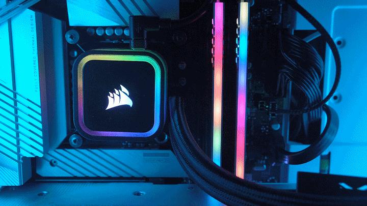 美商海盗船h150ipro水冷拆解,海盗船h150i精英版六风扇