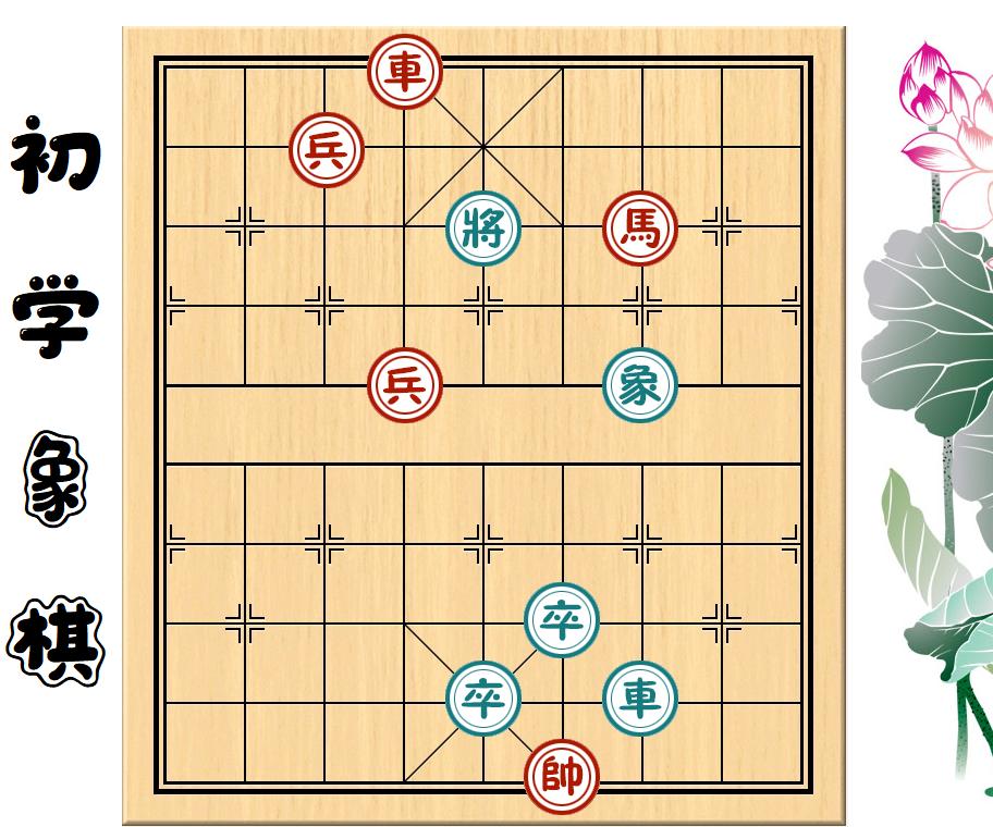 象棋五步杀练习题,象棋练习100题图片