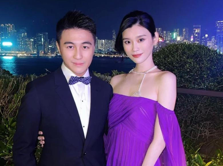 何超莲婚前现身机场,何超莲奚梦瑶窦骁关系图