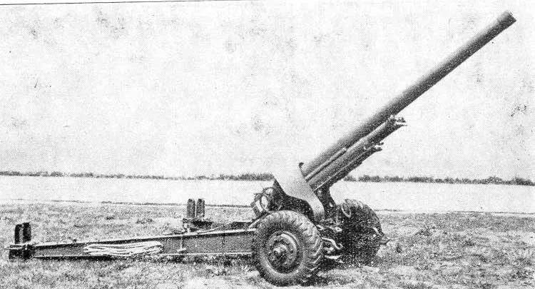 捷克105毫米加农炮,二战捷克vz18山炮