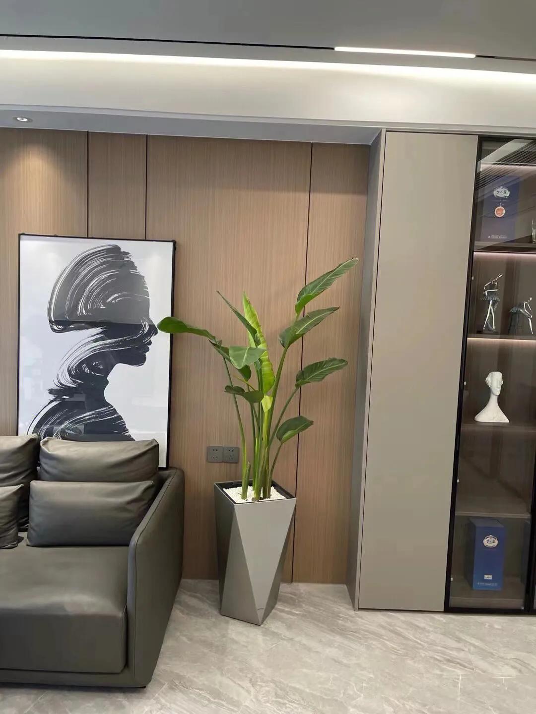 30平米木饰面门店装修效果图,2021木饰面板装修效果图