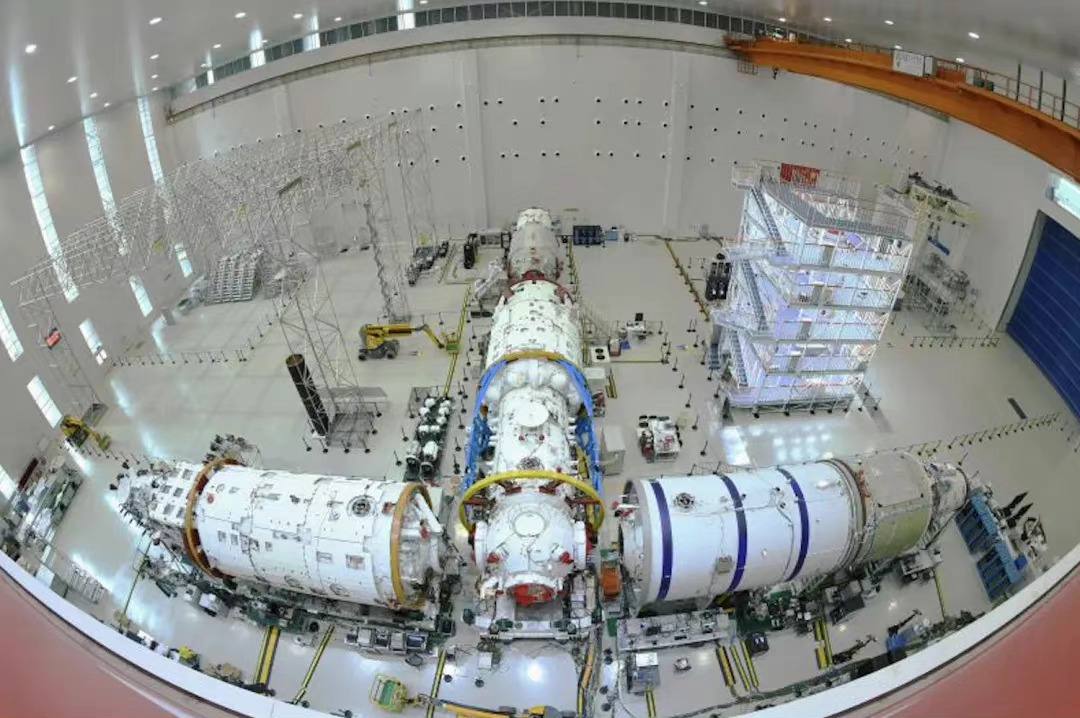 国外媒体预测梦天试验舱发射时间,外国评论梦天实验舱运抵发射场