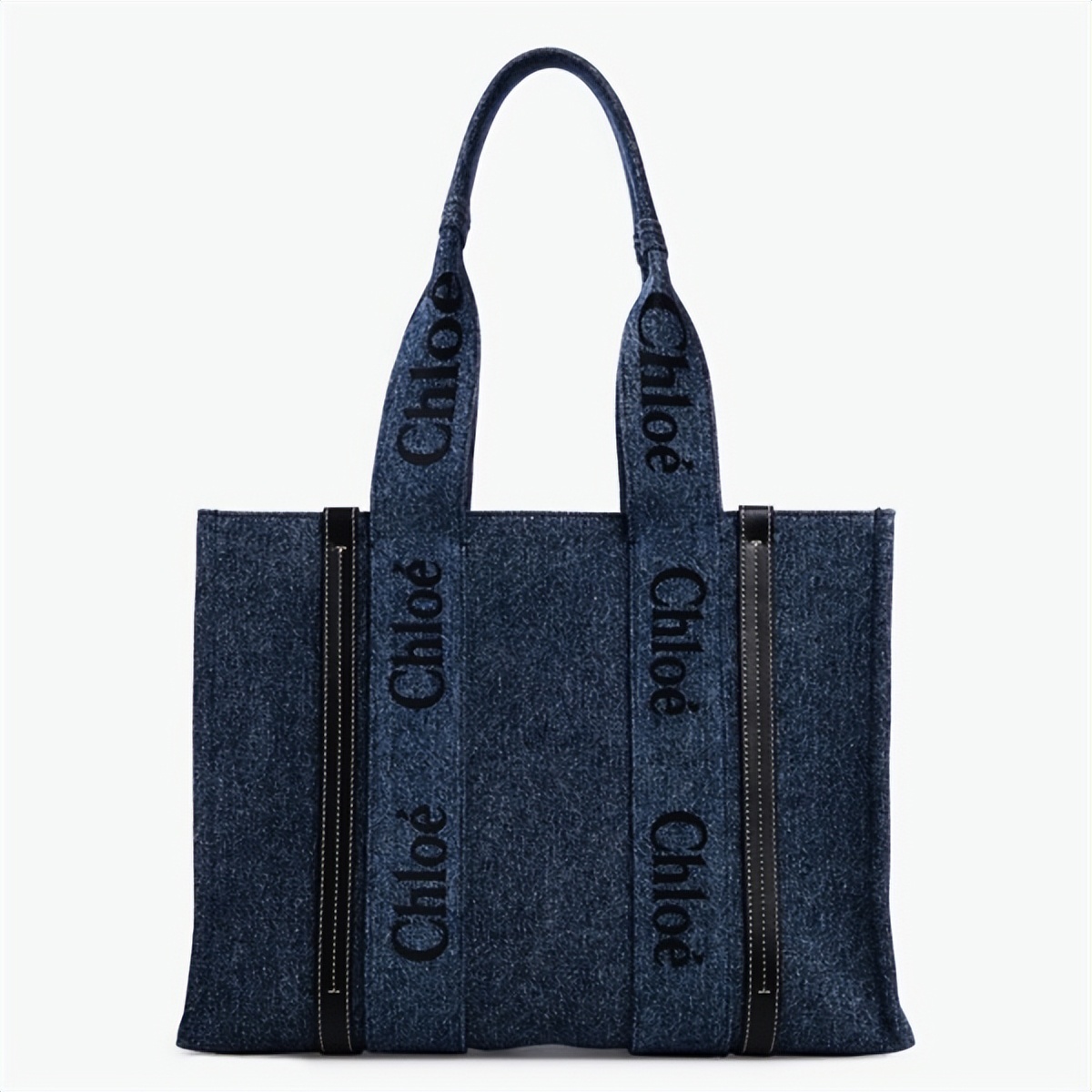 好看的chanel蓝色包,香奈儿牛仔包19bag