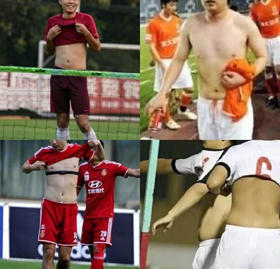 中国女足腹肌,女足晒腹肌男足躺枪