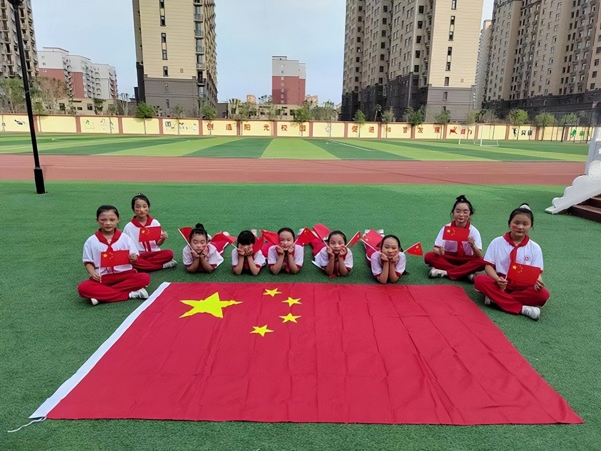 东明县第七小学开展“喜迎二十大童心颂祖国”主题系列活动