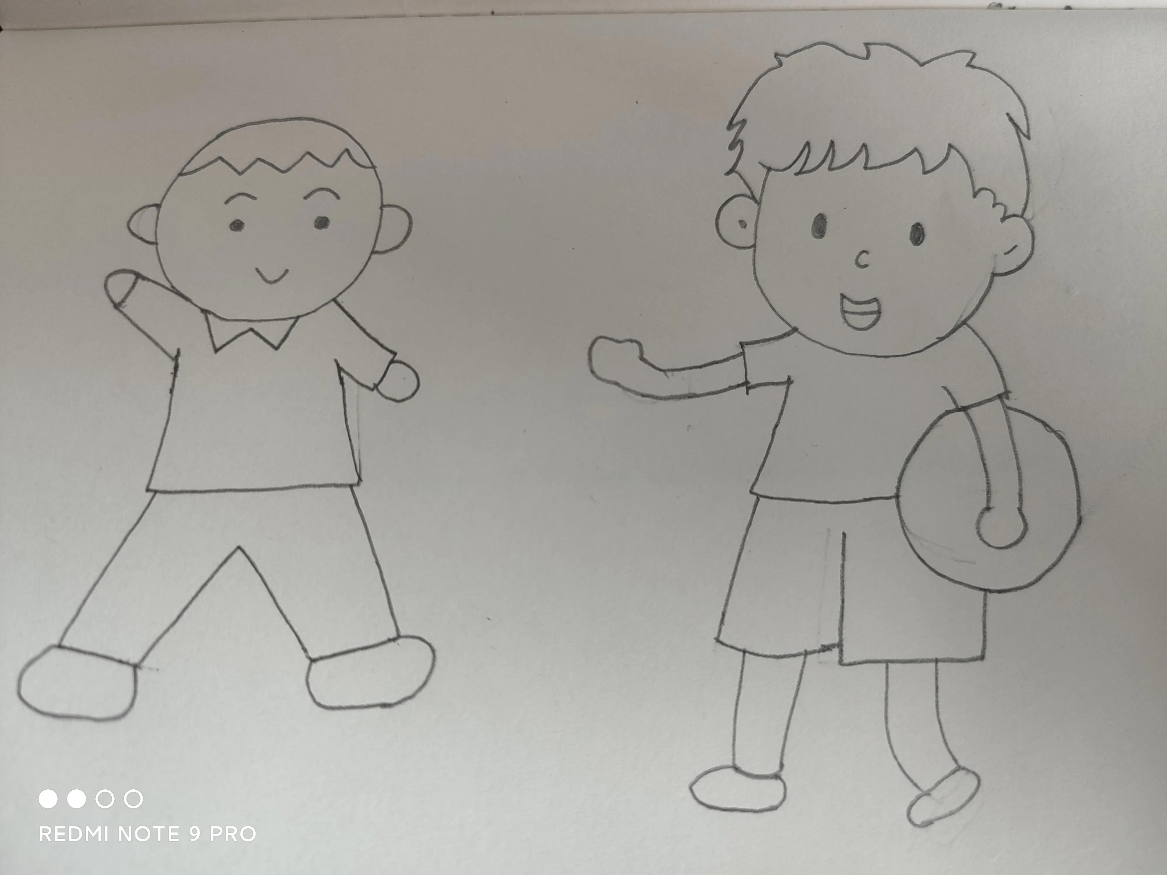 动漫女孩简笔画可爱萌人物,三国演义人物简笔画小学生