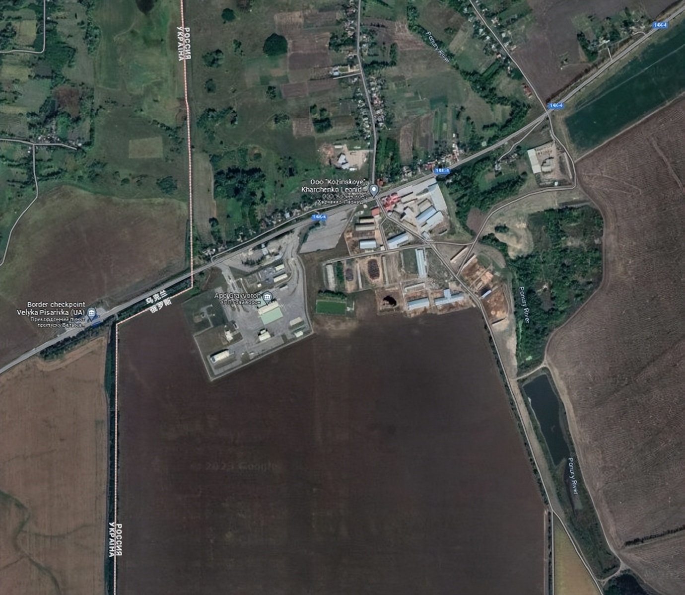 俄乌战争俄罗斯装甲纵队遭袭击,俄军击退乌军越境进攻事件