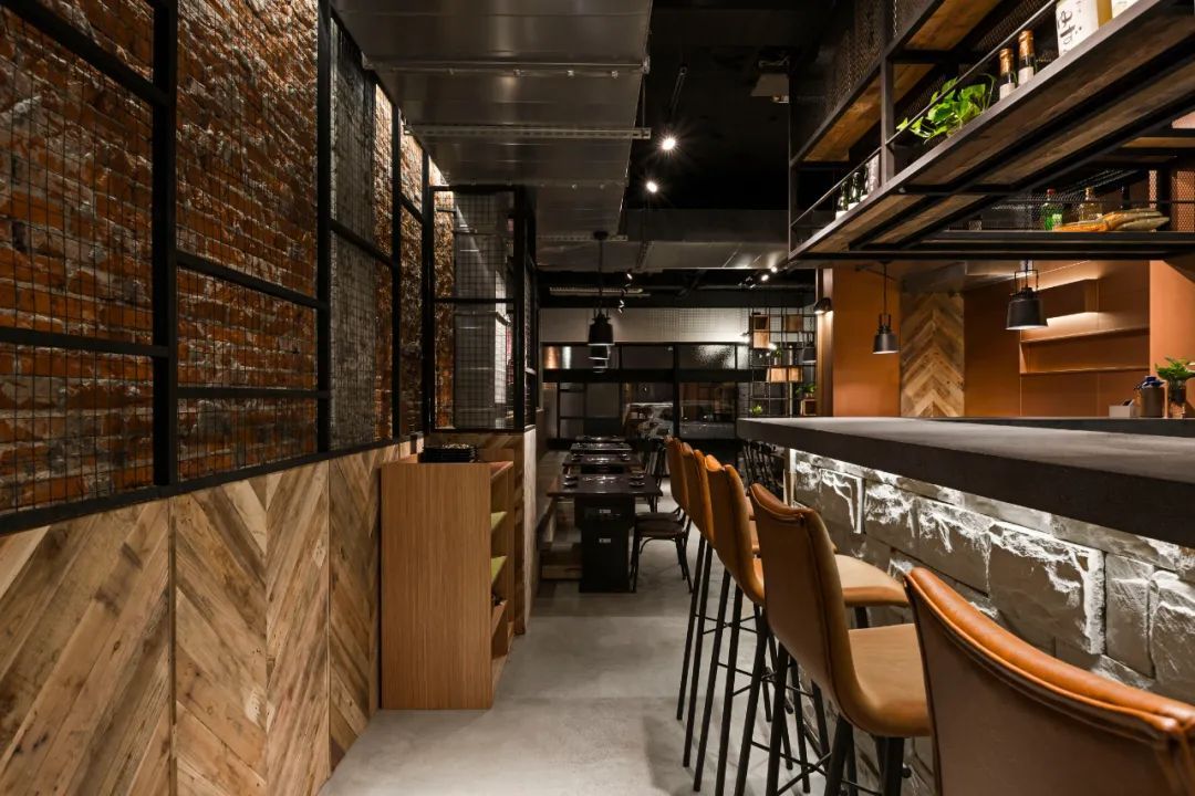 设计师王迪设计作品：烤肉店｜嗜烧肉