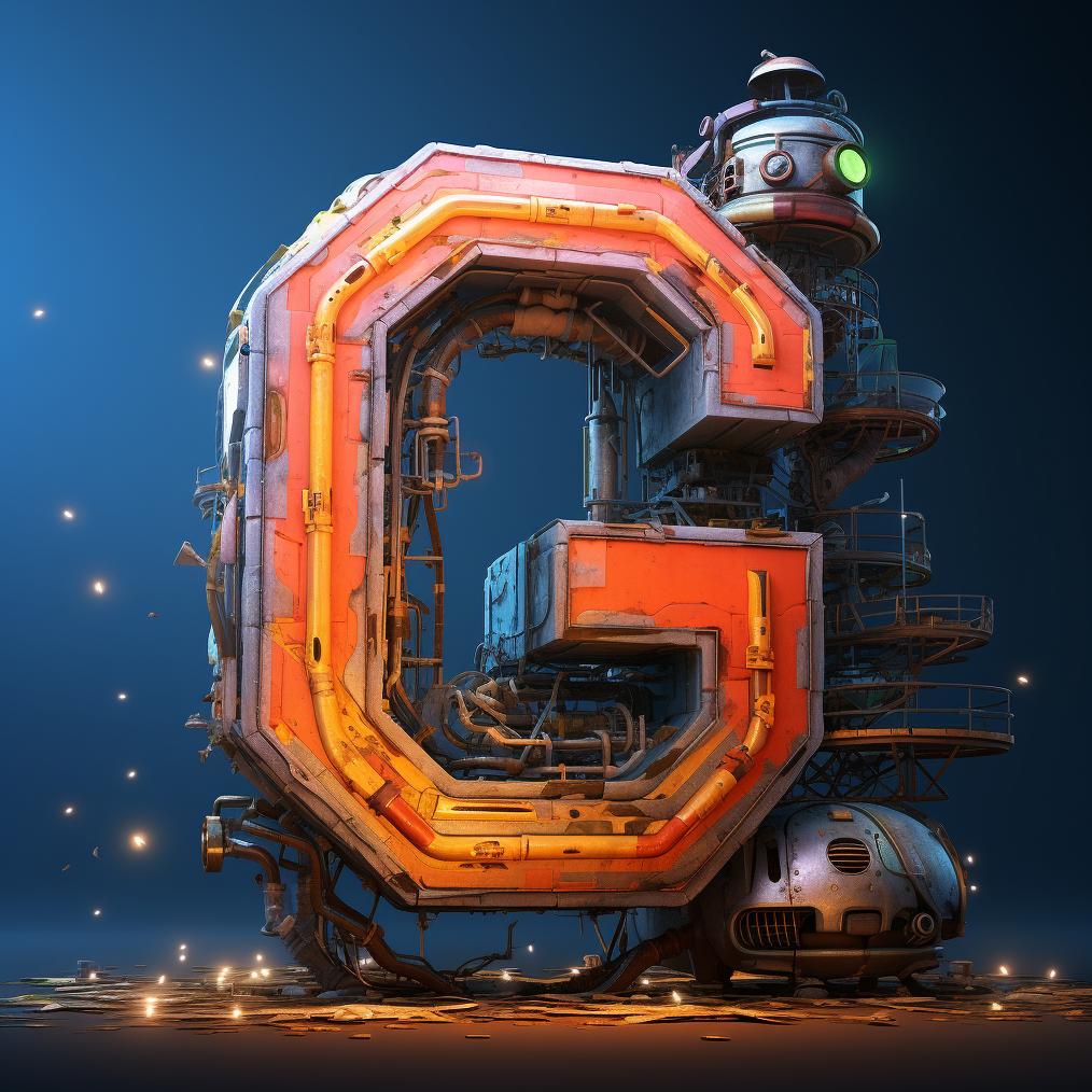 字母p的线条感设计,高级字母设计