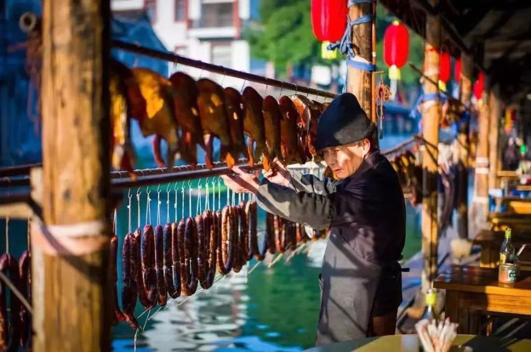 浙江嘉兴西塘后花园,西塘古镇春节旅游攻略