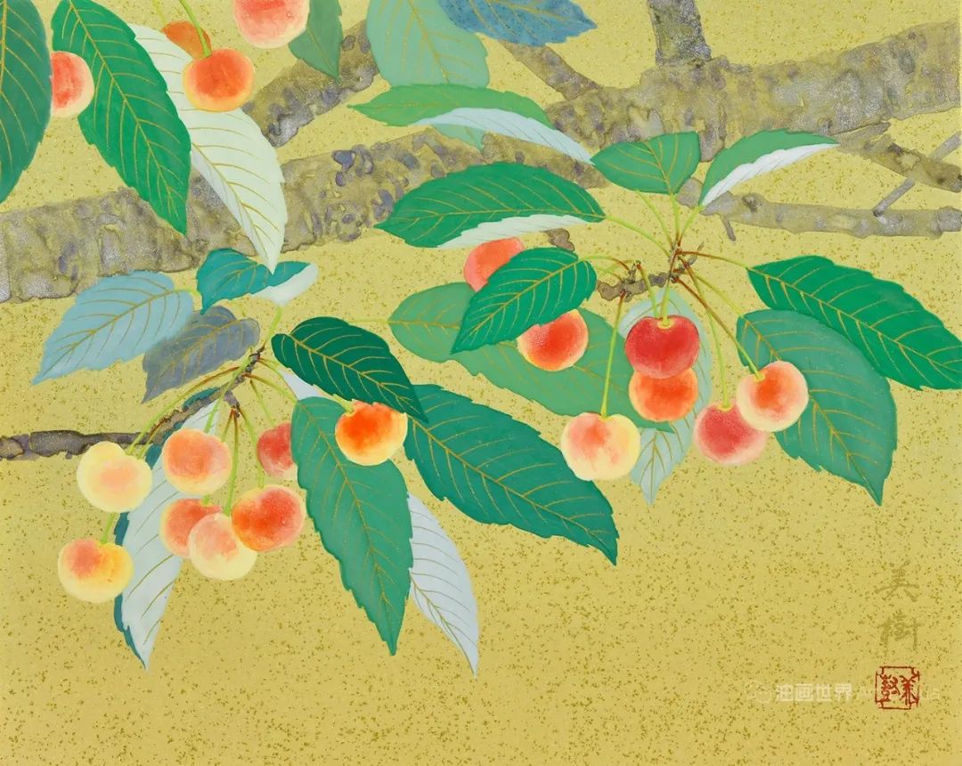 野地美树子手绘油画,日本画家奈良美智作品图