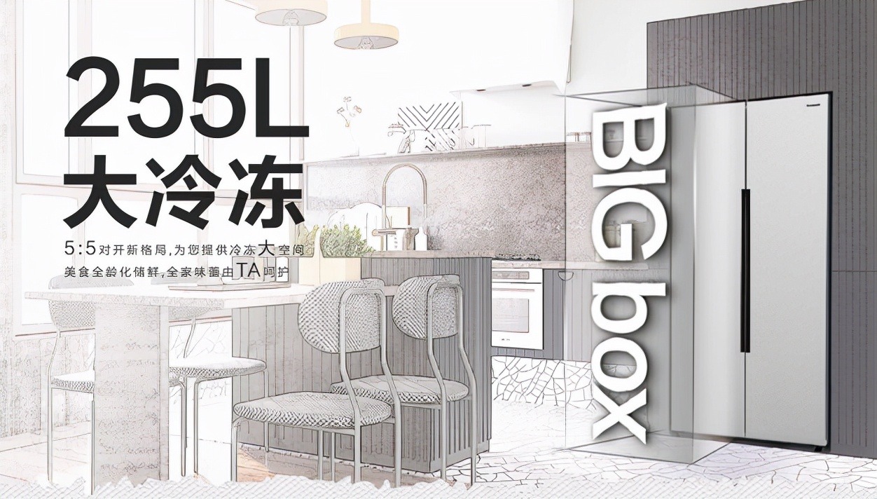 松下纤尚BIGbox冰箱,松下纤尚bigbox对开门冰箱