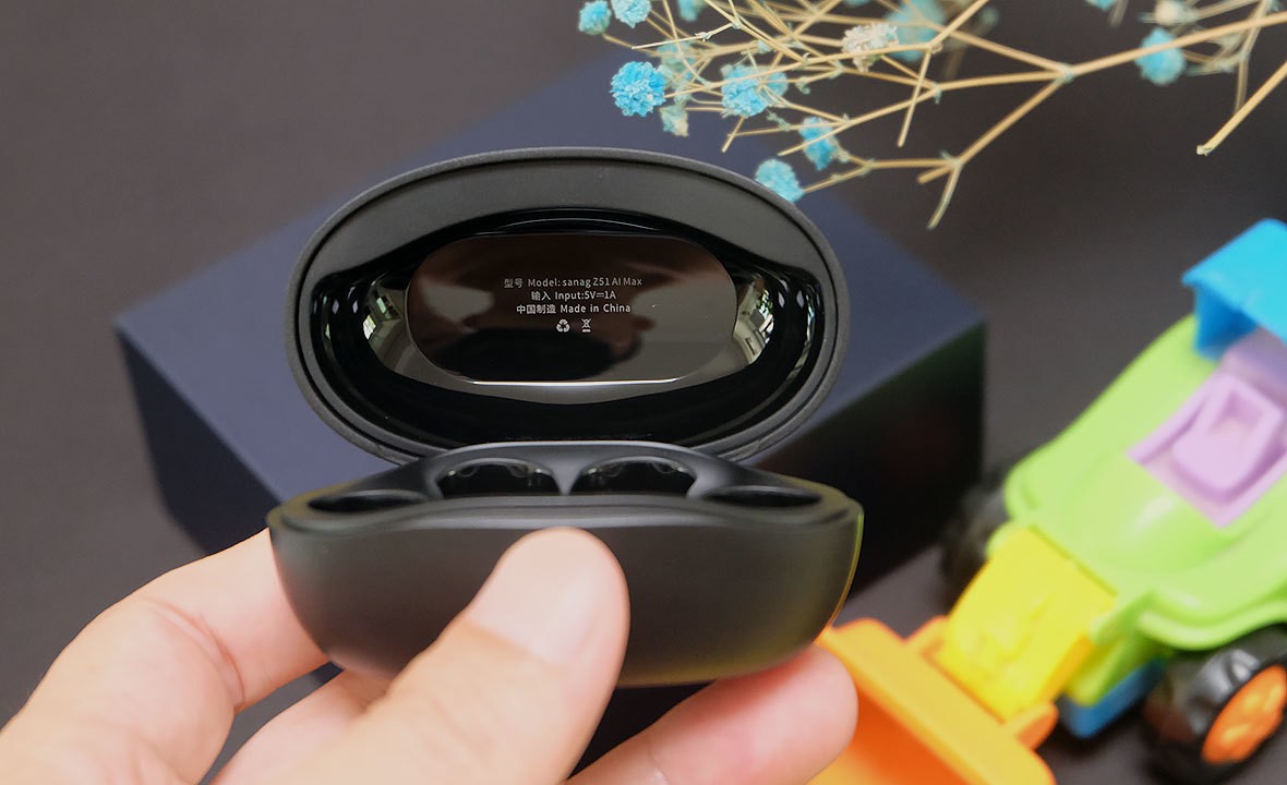 sanag赛那z51蓝牙耳机夹耳式测评,sanag塞那z51ai智能耳机