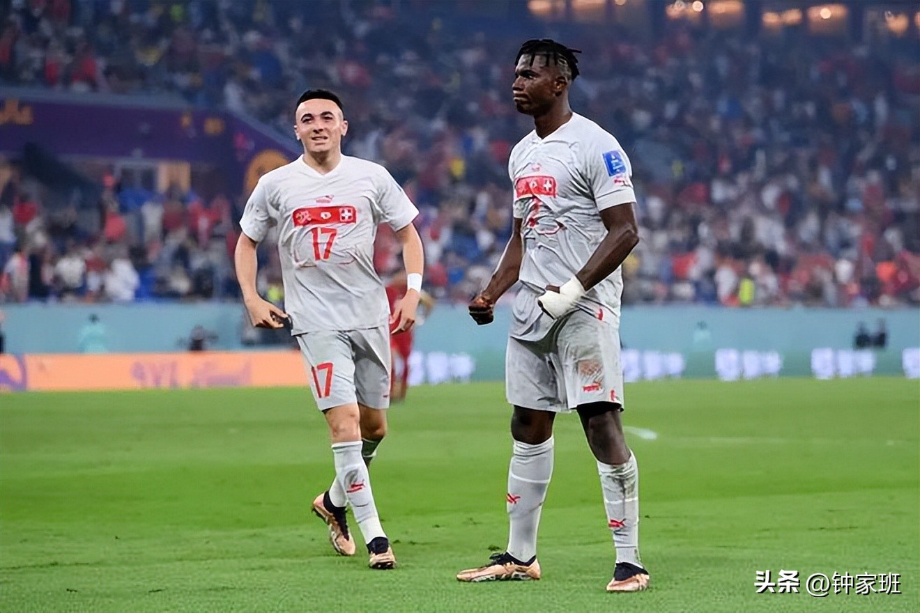 世界杯瑞士vs塞尔维亚冲突,瑞士3比2击败塞尔维亚第一粒进球