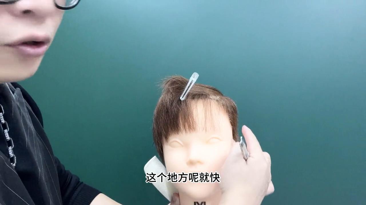 短发剪齐教程,短发如何剪弧度视频教程